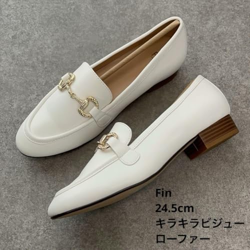 OHGA ローファー　ブローチ付き OHGA ローファー ブローチ付き